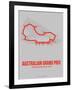 Australian Grand Prix 1-NaxArt-Framed Art Print