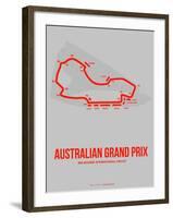 Australian Grand Prix 1-NaxArt-Framed Art Print