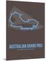 Australian Grand Prix 2-NaxArt-Mounted Art Print