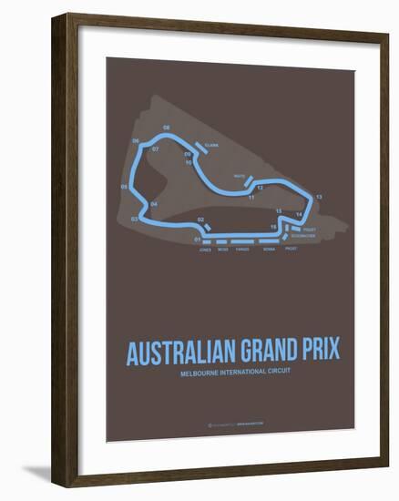 Australian Grand Prix 2-NaxArt-Framed Art Print