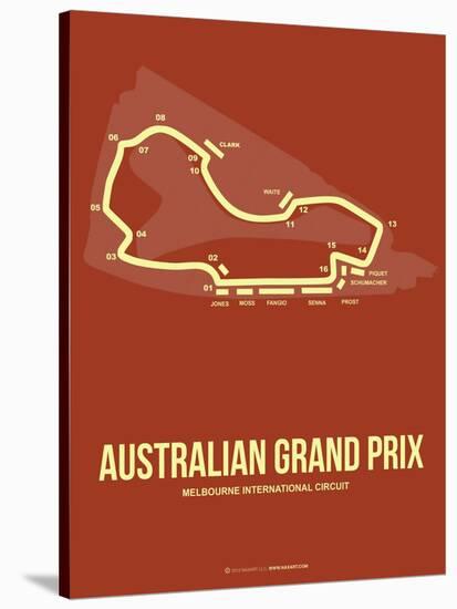 Australian Grand Prix 3-NaxArt-Stretched Canvas