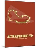 Australian Grand Prix 3-NaxArt-Mounted Art Print