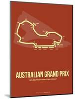 Australian Grand Prix 3-NaxArt-Mounted Art Print