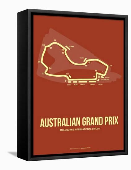 Australian Grand Prix 3-NaxArt-Framed Stretched Canvas