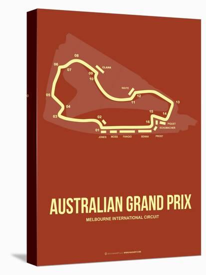 Australian Grand Prix 3-NaxArt-Stretched Canvas