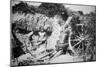 Australian Gunners in Action, Gallipoli Campaign, 1915-null-Mounted Giclee Print