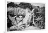 Australian Gunners in Action, Gallipoli Campaign, 1915-null-Framed Giclee Print