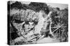 Australian Gunners in Action, Gallipoli Campaign, 1915-null-Stretched Canvas