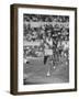 Australian Herb Elliot, Winning Men's 1500 Meter Race, at Olympics-George Silk-Framed Premium Photographic Print