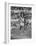 Australian Herb Elliot, Winning Men's 1500 Meter Race, at Olympics-George Silk-Framed Premium Photographic Print