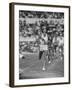 Australian Herb Elliot, Winning Men's 1500 Meter Race, at Olympics-George Silk-Framed Premium Photographic Print