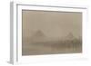 Australian Infantry Marching During a Dust Storm, Which Is known in Egypt as a 'Khamseen', 1915-null-Framed Giclee Print