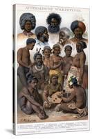 Australian Inhabitants, 1800-1850-G Mutzel-Stretched Canvas