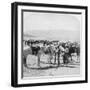 Australian Mounted Rifles after a Skirmish at the Modder River, South Africa, January 1900-Underwood & Underwood-Framed Giclee Print