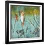 Australian Reed Warbler-Trudy Rice-Framed Art Print