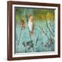 Australian Reed Warbler-Trudy Rice-Framed Art Print