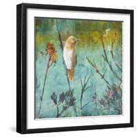 Australian Reed Warbler-Trudy Rice-Framed Art Print