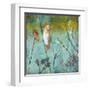 Australian Reed Warbler-Trudy Rice-Framed Art Print