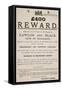 Australian Reward Poster, 1854-Australian School-Framed Stretched Canvas