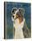 Australian Shepherd (Blue Merle)-John W Golden-Stretched Canvas