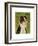 Australian Shepherd-John W^ Golden-Framed Art Print