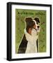 Australian Shepherd-John W^ Golden-Framed Giclee Print