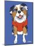 Australian Shepherd-Tomoyo Pitcher-Mounted Giclee Print