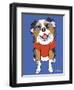 Australian Shepherd-Tomoyo Pitcher-Framed Premium Giclee Print