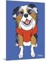 Australian Shepherd-Tomoyo Pitcher-Mounted Giclee Print