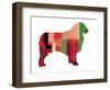 Australian Sheppard-NaxArt-Framed Art Print