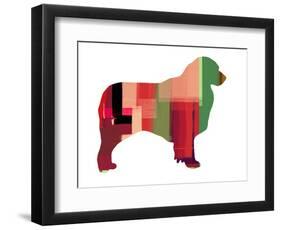 Australian Sheppard-NaxArt-Framed Art Print