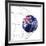 Australian Soccer Ball in a Net-zentilia-Framed Art Print