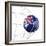 Australian Soccer Ball in a Net-zentilia-Framed Art Print