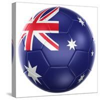 Australian Soccer Ball-zentilia-Stretched Canvas