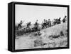 Australian Soldiers at Anzac, Gallipoli During World War I-Robert Hunt-Framed Stretched Canvas