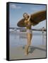 Australian Surfer Girl-John Dominis-Framed Stretched Canvas