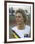 Australian Track Star Betty Cuthbert at Summer Olympics-null-Framed Premium Photographic Print