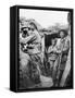 Australian Troops in the Turkish Lone Pine Trenches, 1915-null-Framed Stretched Canvas