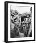 Australian Troops in the Turkish Lone Pine Trenches, 1915-null-Framed Photographic Print