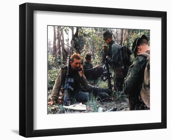 Australians in Vietnam-Henri Huet-Framed Photographic Print