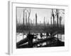 Australians Passing along Duckboard Track-null-Framed Giclee Print