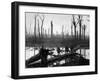 Australians Passing along Duckboard Track-null-Framed Giclee Print