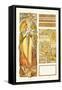 Austria: 1900-Alphonse Mucha-Framed Stretched Canvas