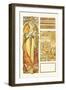 Austria: 1900-Alphonse Mucha-Framed Art Print