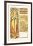 Austria: 1900-Alphonse Mucha-Framed Art Print