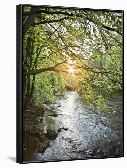 Austria, Baden Near Vienna, Helenental, River Schwechat (Village)-Rainer Mirau-Framed Photographic Print