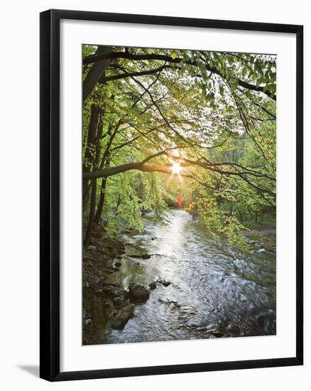 Austria, Baden Near Vienna, Helenental, River Schwechat (Village)-Rainer Mirau-Framed Photographic Print