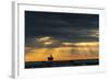 Austria, Burgenland, Morbisch at Sunrise-Udo Bernhart-Framed Photographic Print