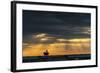 Austria, Burgenland, Morbisch at Sunrise-Udo Bernhart-Framed Photographic Print