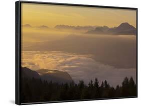 Austria, Carinthia, Morning Mood, Sunrise-Rainer Mirau-Framed Photographic Print